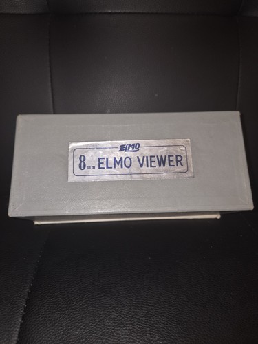 Vintage elmo 8mm film viewer - elmo,