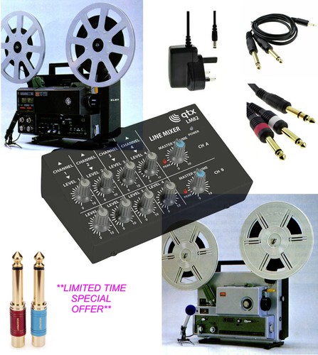 Mini audio mixer kit - audio, 8mm