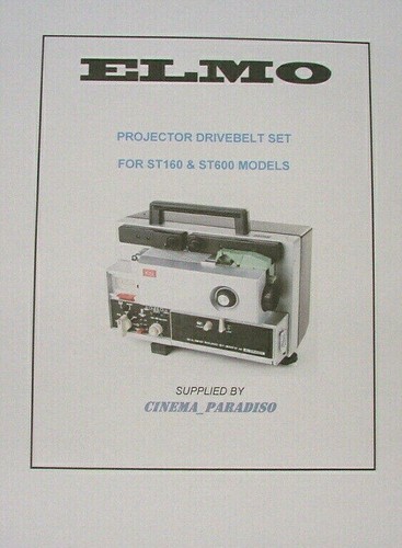 Elmo cine projector drivebelt - elmo,