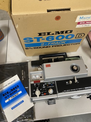 Elmo 600d track 8mm sound - 2-track,